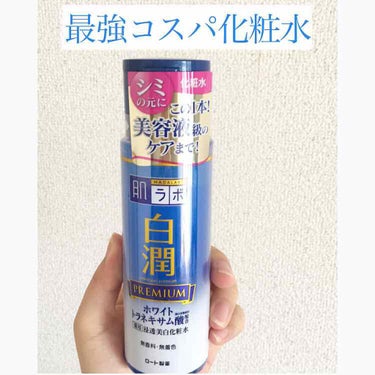 白潤プレミアム 薬用浸透美白化粧水/肌ラボ/化粧水を使ったクチコミ（1枚目）