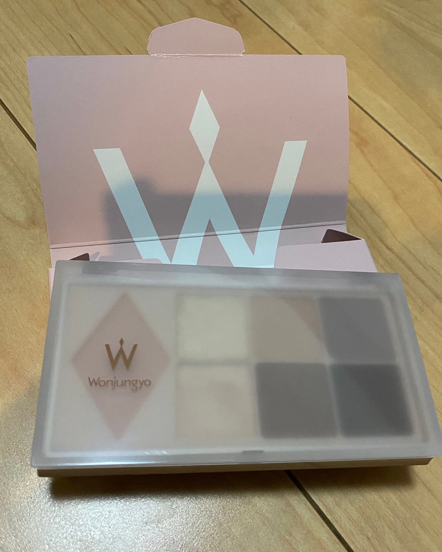 ウォンジョンヨ W デイリームードアップパレット /Wonjungyo/アイシャドウパレットを使ったクチコミ(1枚目)