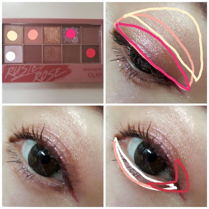 プロ アイ パレット/CLIO/アイシャドウパレットを使ったクチコミ(2枚目)