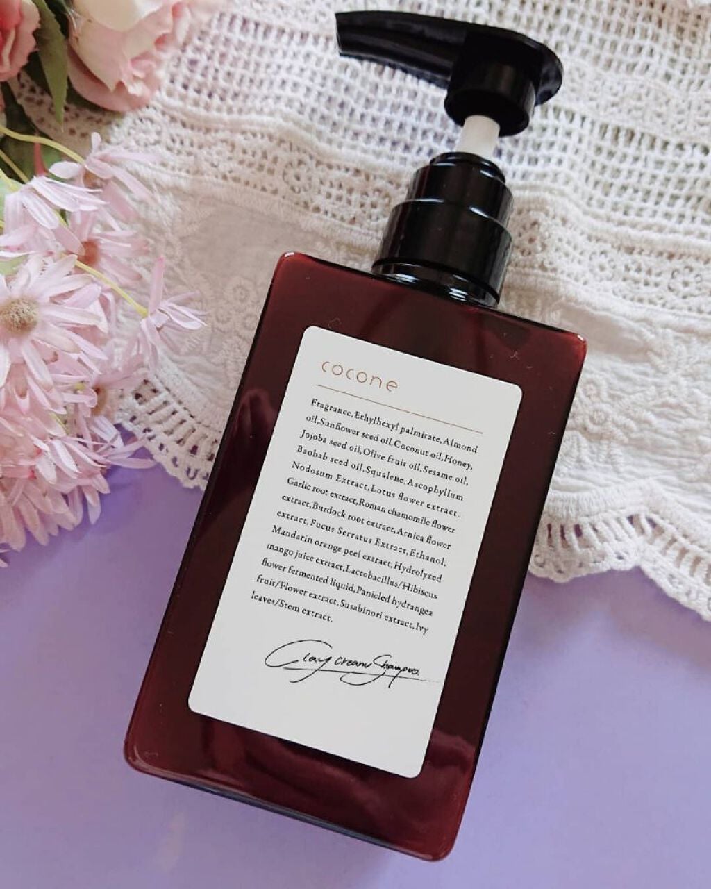 クレイクリームシャンプー(モイスト)/cocone/市販シャンプーを使ったクチコミ(1枚目)