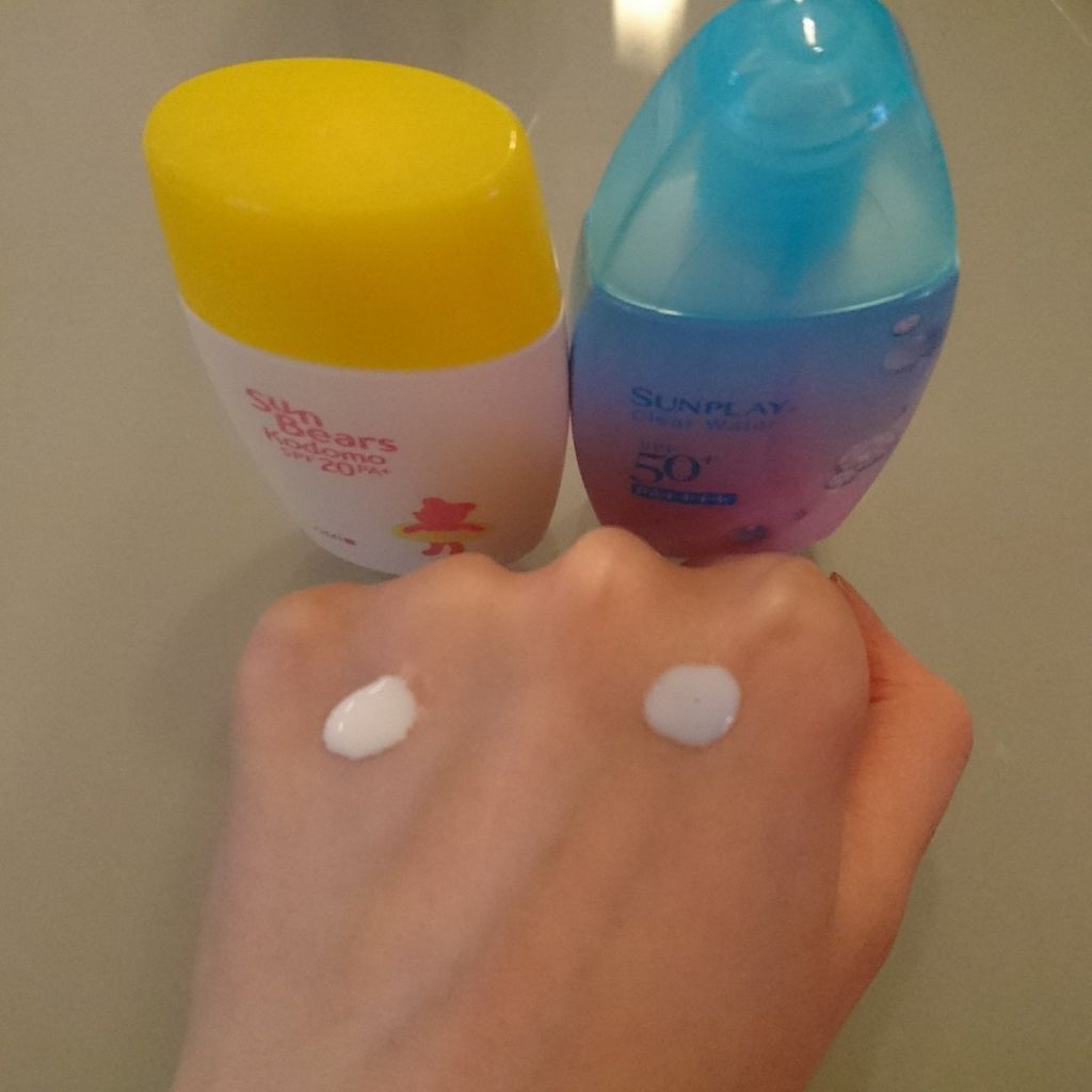 メンソレータム  サンプレイクリアウォーター/メンソレータム/日焼け止めミルクを使ったクチコミ（1枚目）