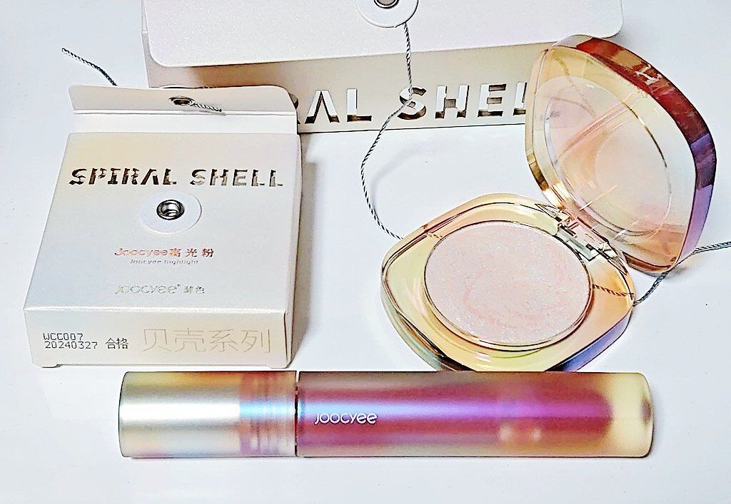 ダイヤモンドシェルハイライト/Joocyee/パウダーハイライトを使ったクチコミ（2枚目）
