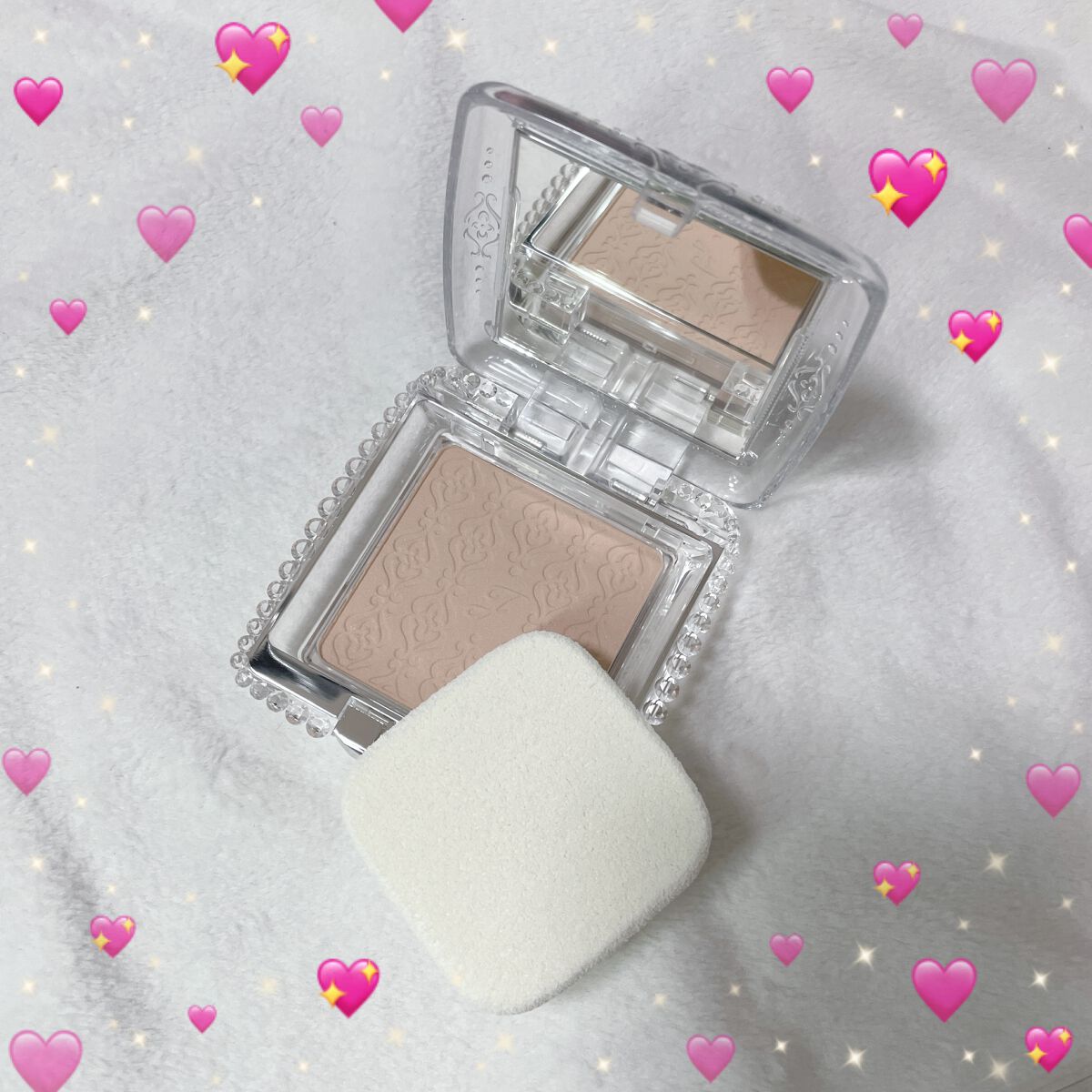 グロウシフォン セラムフィルター/JILL STUART/パウダーファンデーションを使ったクチコミ(3枚目)