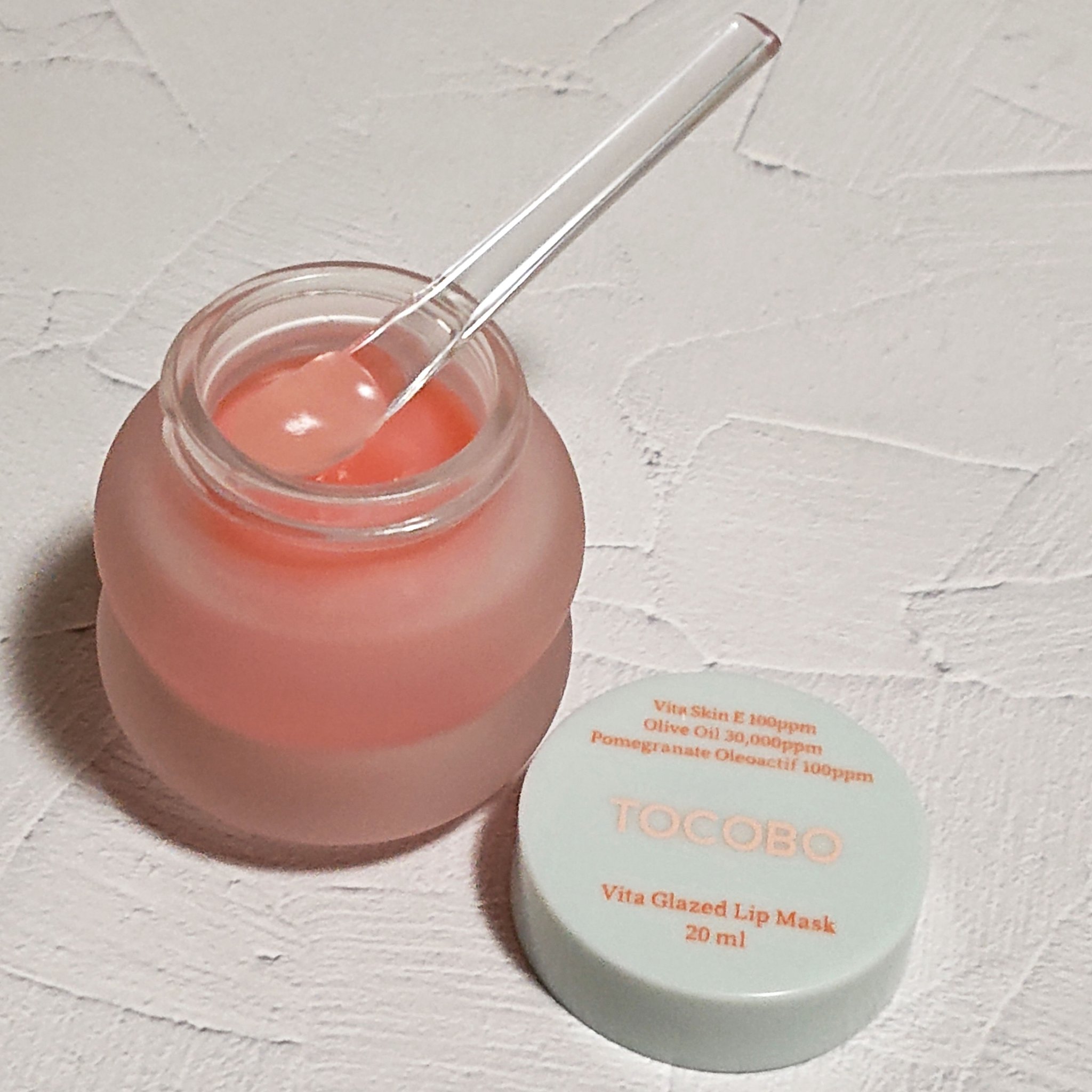 ビタグレーズドリップマスク/TOCOBO/リップマスクを使ったクチコミ（1枚目）