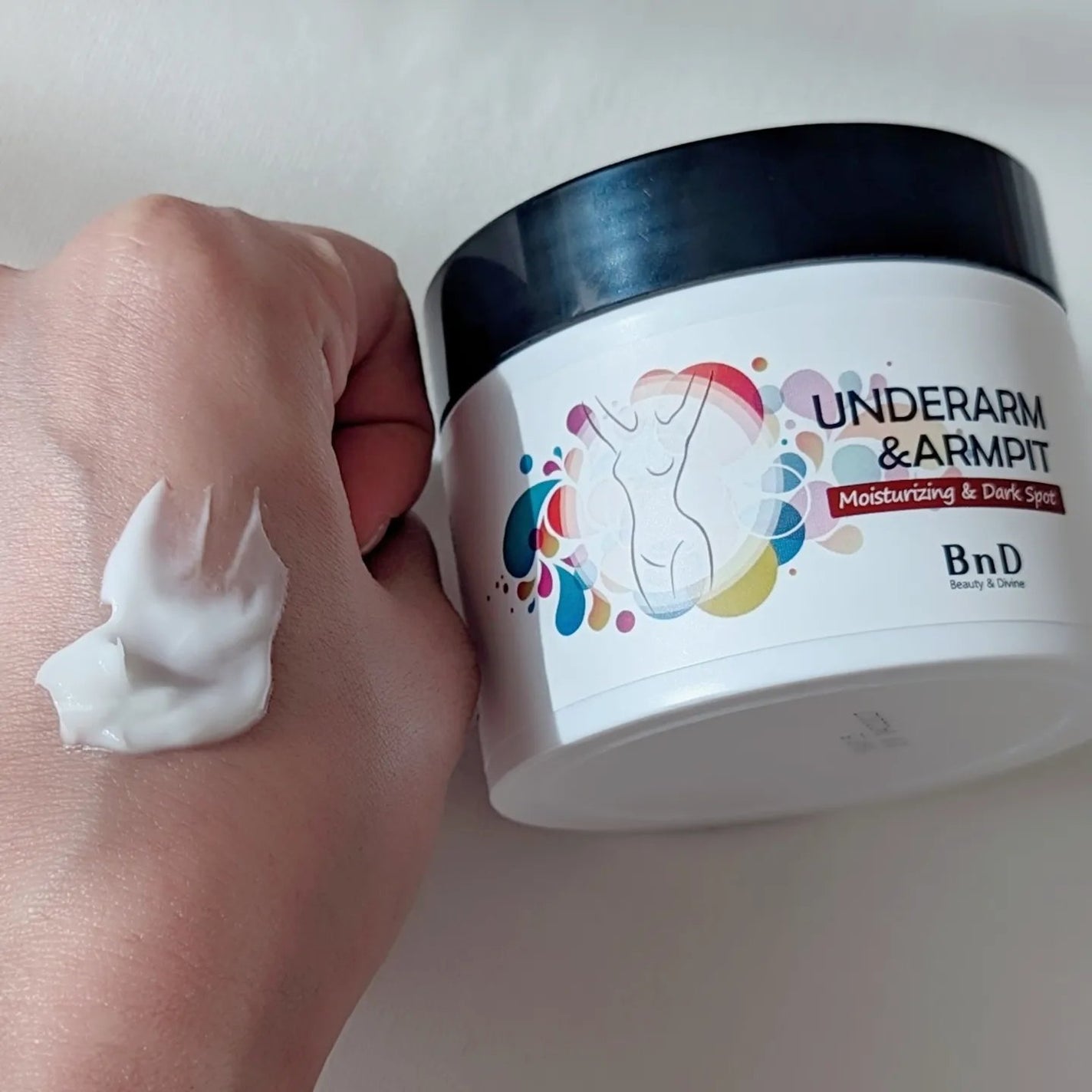 BnDアンダーアームクリーム(ボディクリーム)/BnD/デリケートゾーンケアを使ったクチコミ(4枚目)