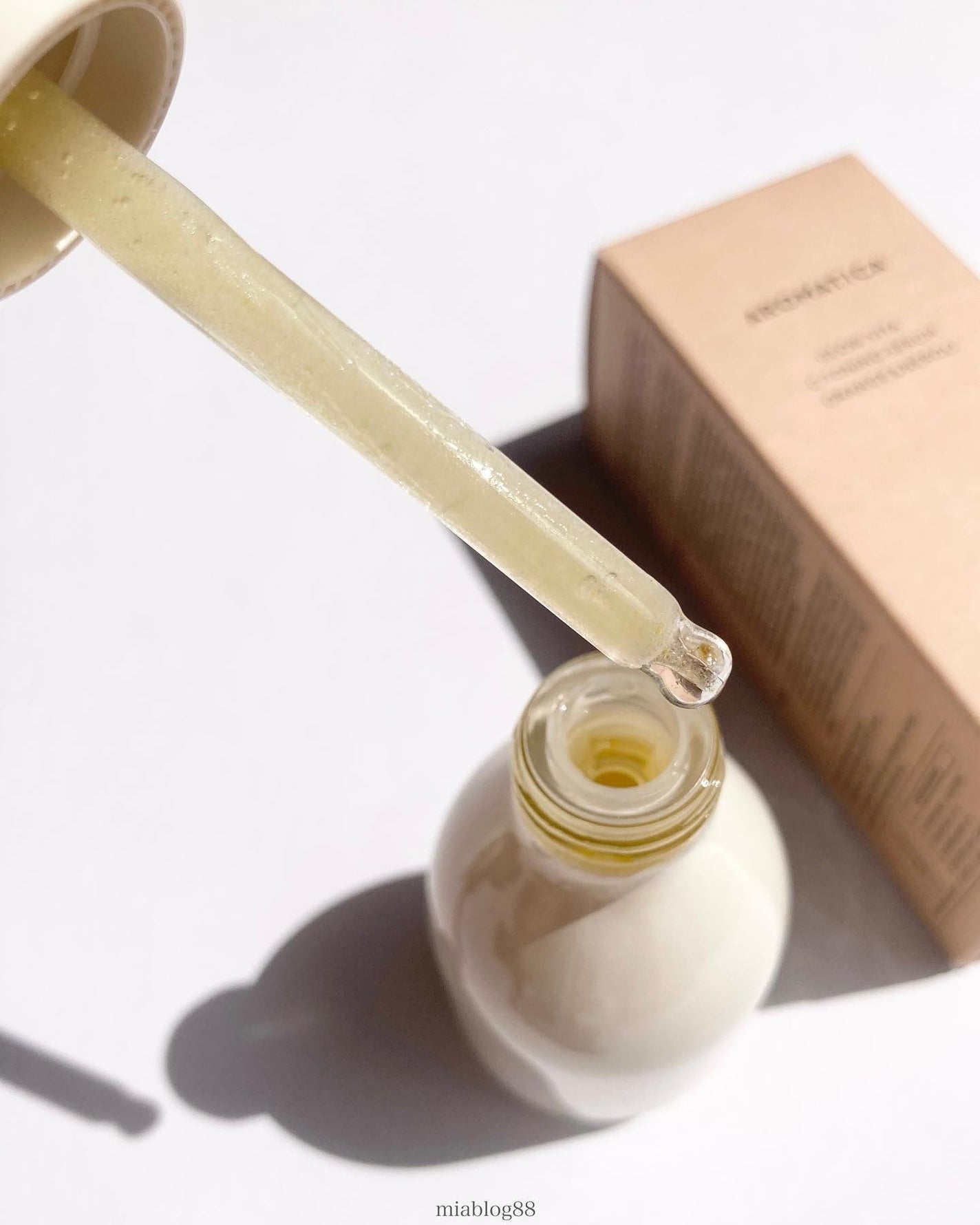 グロービタCトーニングセラム/AROMATICA/美容液を使ったクチコミ(4枚目)