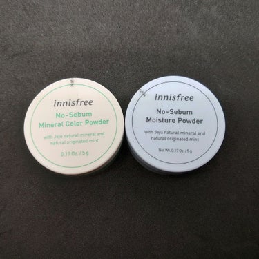 ノーセバム モイスチャーパウダー/innisfree/プレストパウダーを使ったクチコミ（1枚目）