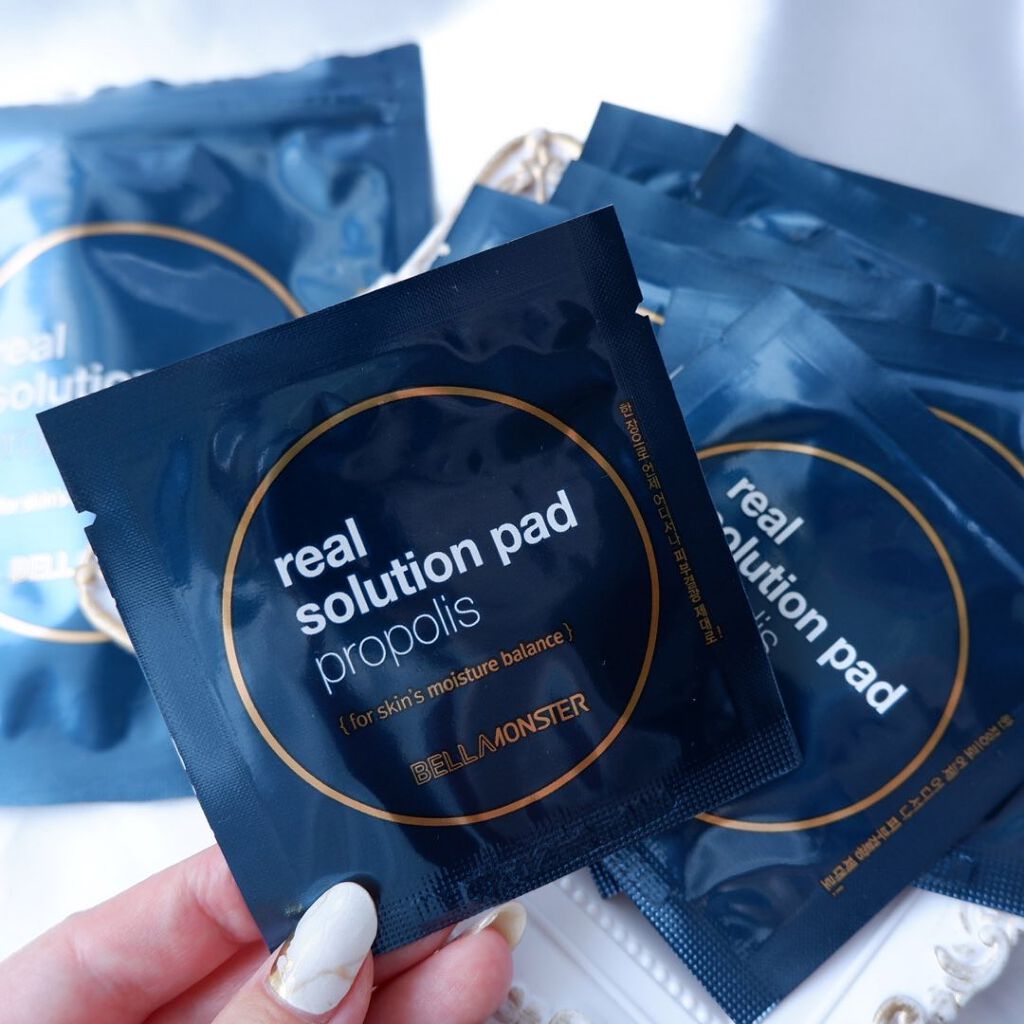 Real Solution Pad Propolis/BELLAMONSTER/シートマスク・パックを使ったクチコミ（3枚目）