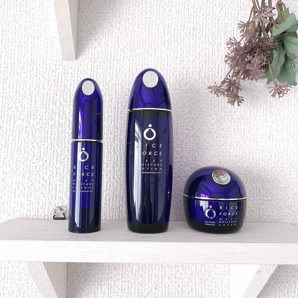 ディープモイスチュアクリーム/ライスフォース/フェイスクリームを使ったクチコミ（1枚目）