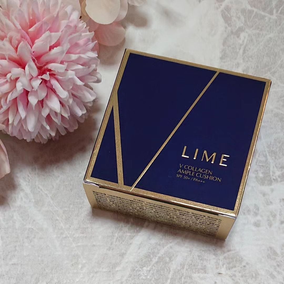 V コラーゲン アンプル クッション/LIME/クッションファンデーションを使ったクチコミ(1枚目)
