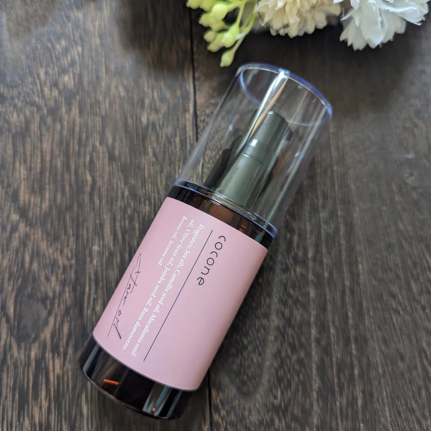 ヘアエッセンスオイル（スムース）/cocone/ヘアオイルを使ったクチコミ（1枚目）