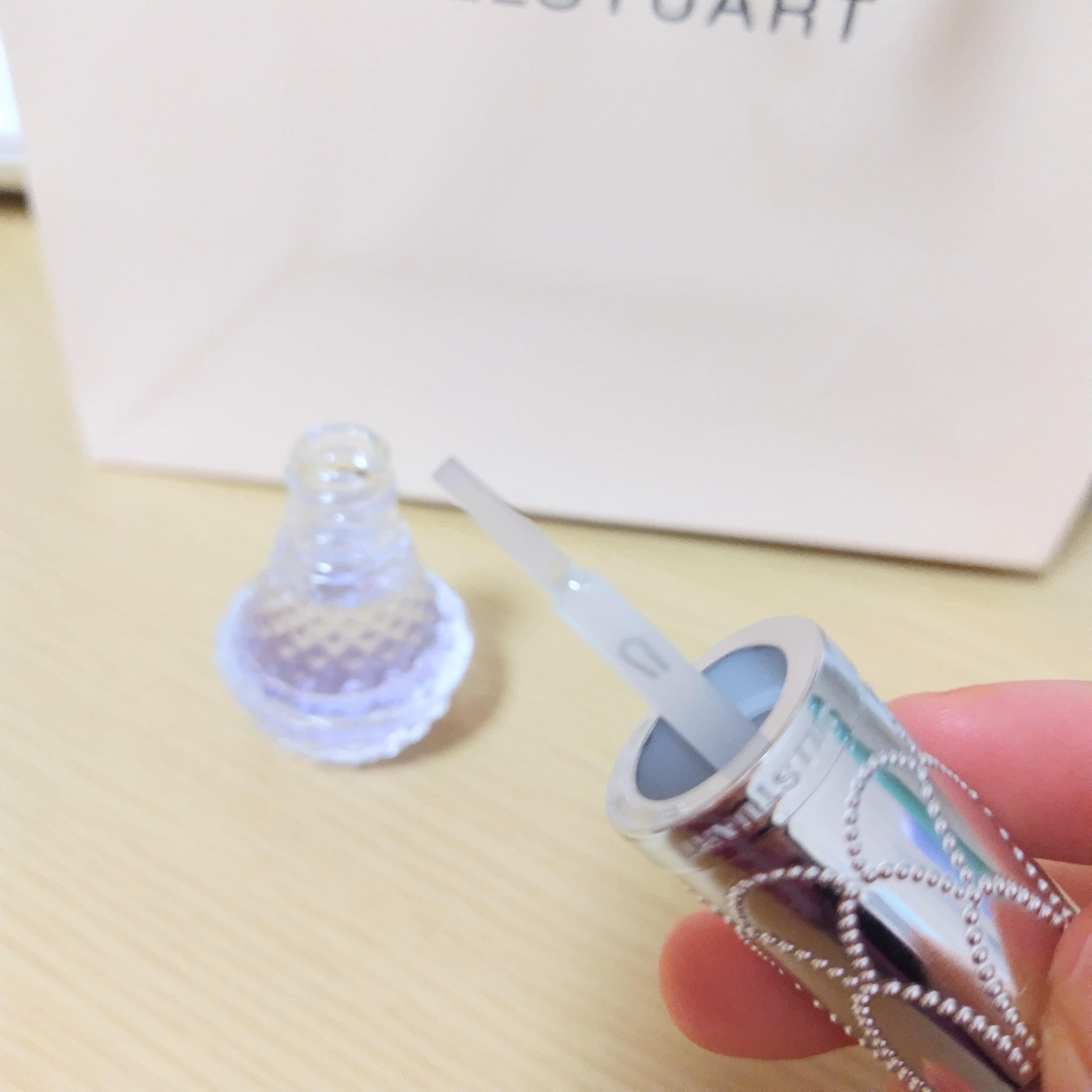 アロマティックフラワー ネイルオイル 02 lavender essence/JILL STUART/ネイルオイル・トリートメントを使ったクチコミ（2枚目）