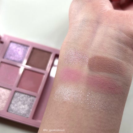 プレイカラーアイズミニ COOKYオントップ/ETUDE/アイシャドウパレットを使ったクチコミ(2枚目)