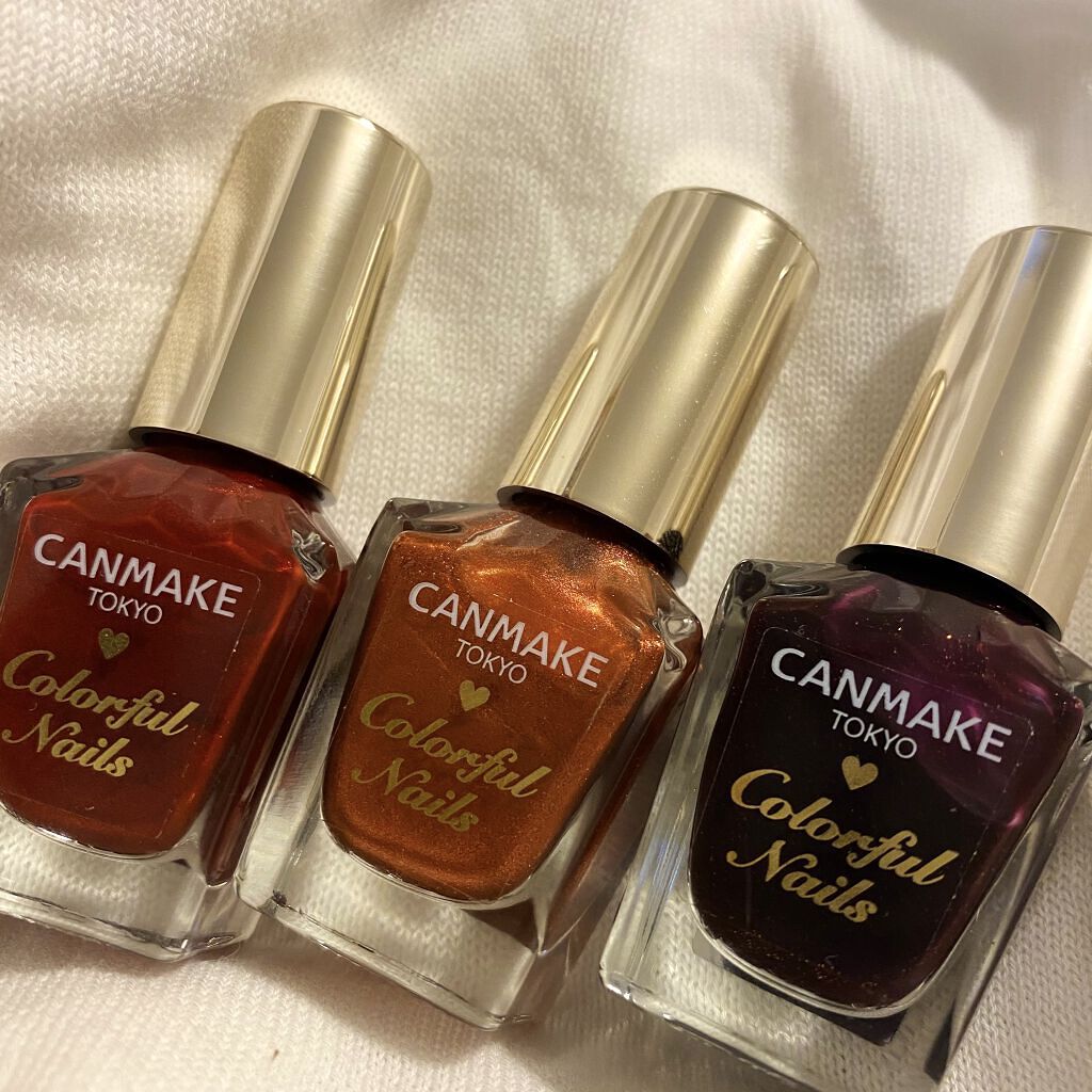 カラフルネイルズ/キャンメイク/マニキュアを使ったクチコミ（1枚目）
