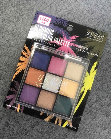 UR GLAM　BLOOMING EYE COLOR PALETTE/U R GLAM/アイシャドウパレットを使ったクチコミ（2枚目）