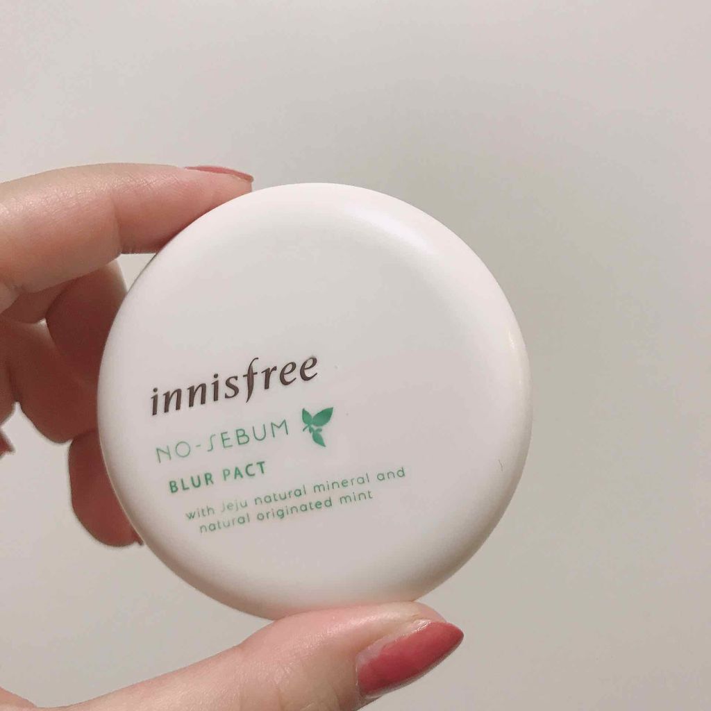 ノーセバム ブラーパクト/innisfree/プレストパウダーを使ったクチコミ（1枚目）