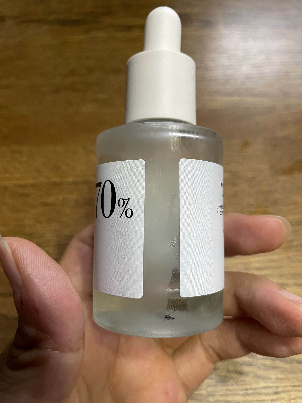 シラカバ70％水分ブースティングセラム/Anua/美容液を使ったクチコミ（2枚目）