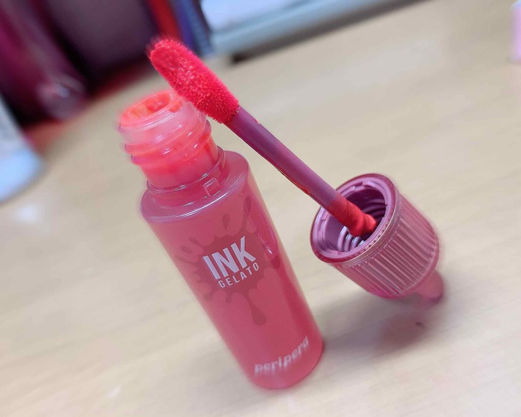 インク  ジェラート/PERIPERA/口紅を使ったクチコミ（2枚目）