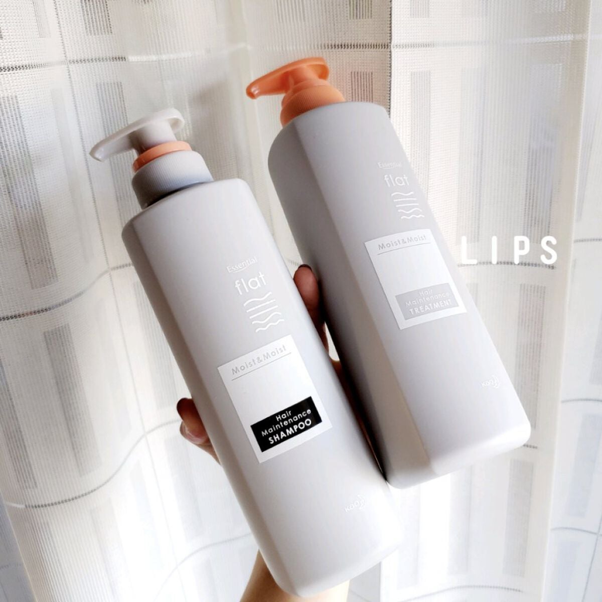 くせ・うねりメンテナンスシャンプー&トリートメント(モイスト&モイスト)/エッセンシャル flat/シャンプー・コンディショナーを使ったクチコミ(1枚目)