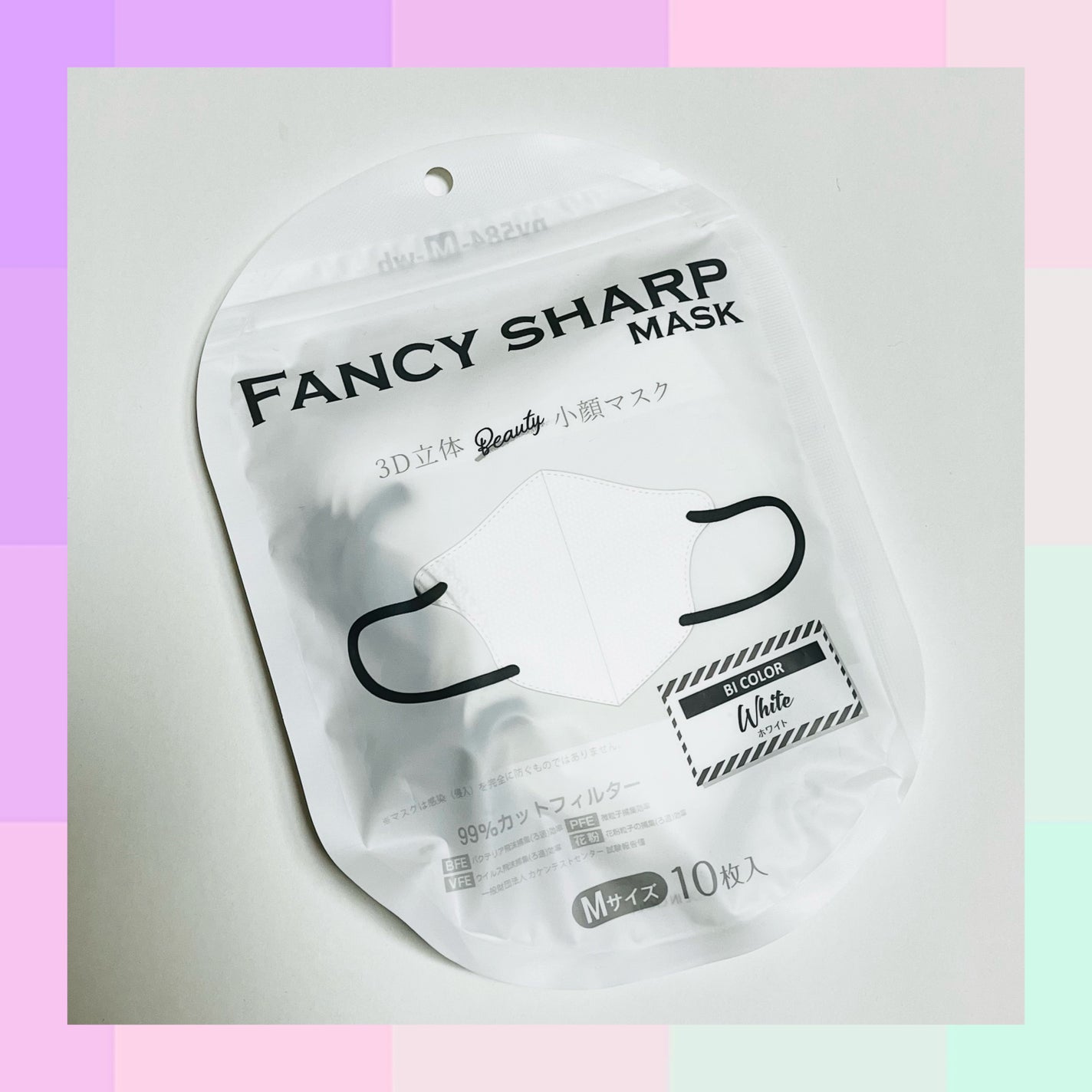 3D立体 マスク 40枚 FANCY SHARP MASK