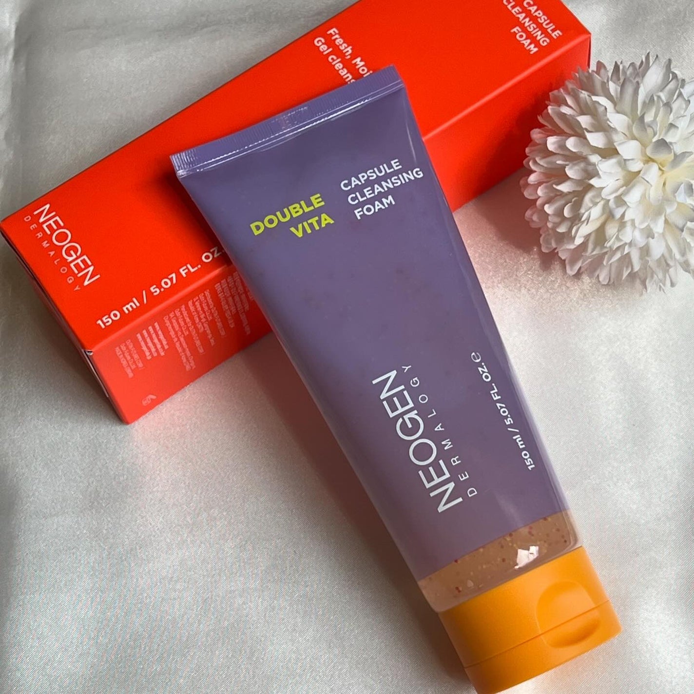 ダブルビタカプセルクレンジングフォーム/NEOGEN/洗顔フォームを使ったクチコミ(5枚目)