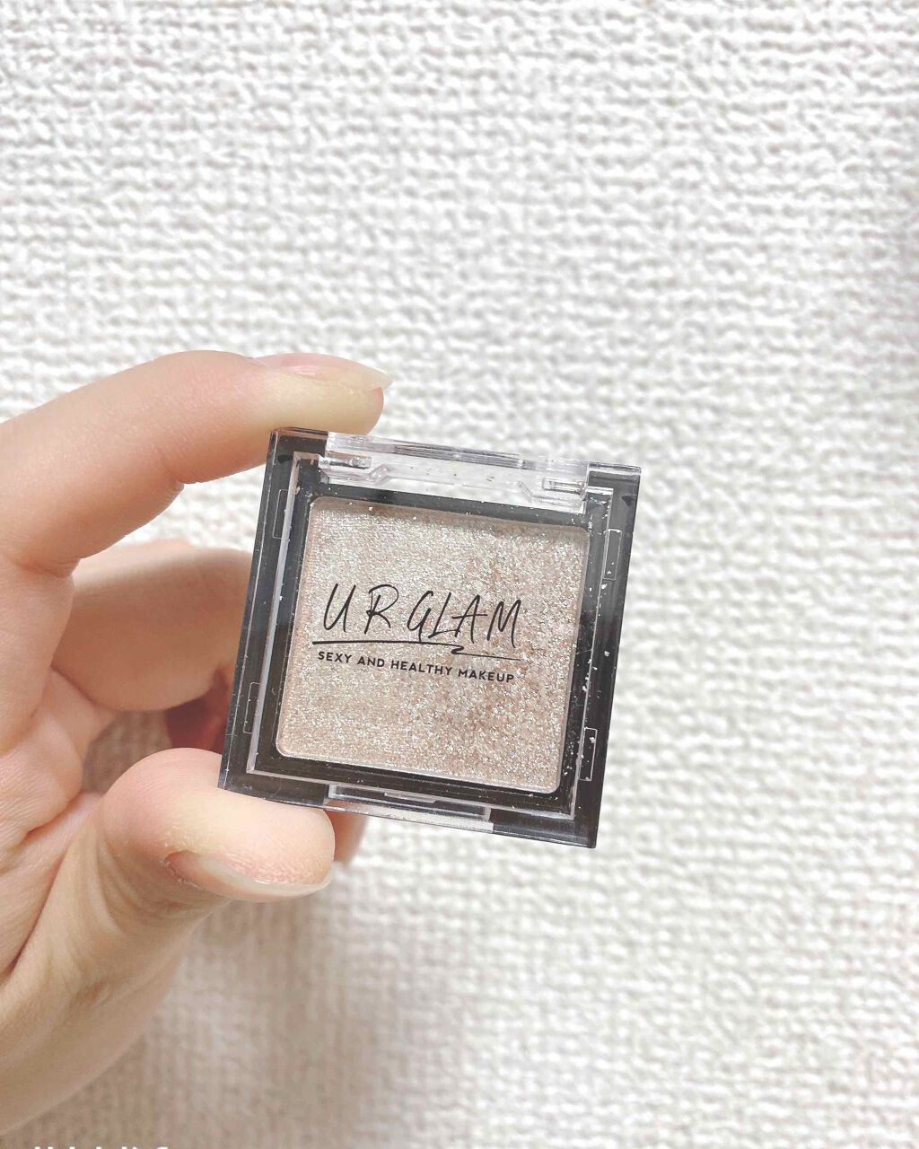 UR GLAM　POWDER EYESHADOW/U R GLAM/単色アイシャドウを使ったクチコミ（1枚目）