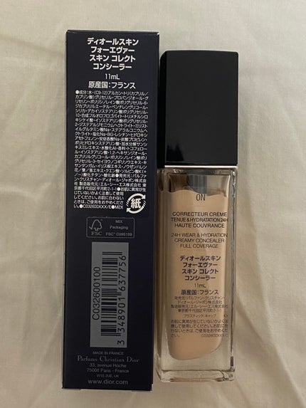 ディオールスキン フォーエヴァー スキン コレクト コンシーラー/Dior/リキッドコンシーラーを使ったクチコミ(2枚目)