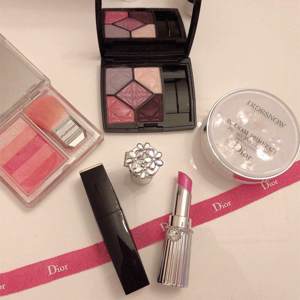 スノー ブルーム パーフェクト クッション SPF50／PA+++/Dior/クッションファンデーションを使ったクチコミ（1枚目）