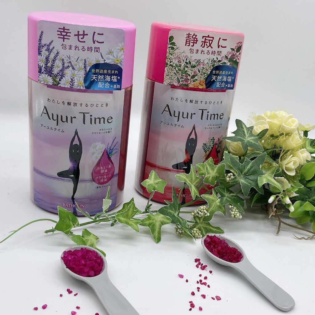 Ayur Time（アーユルタイム）/アーユルタイム/無機塩系入浴剤を使ったクチコミ（2枚目）