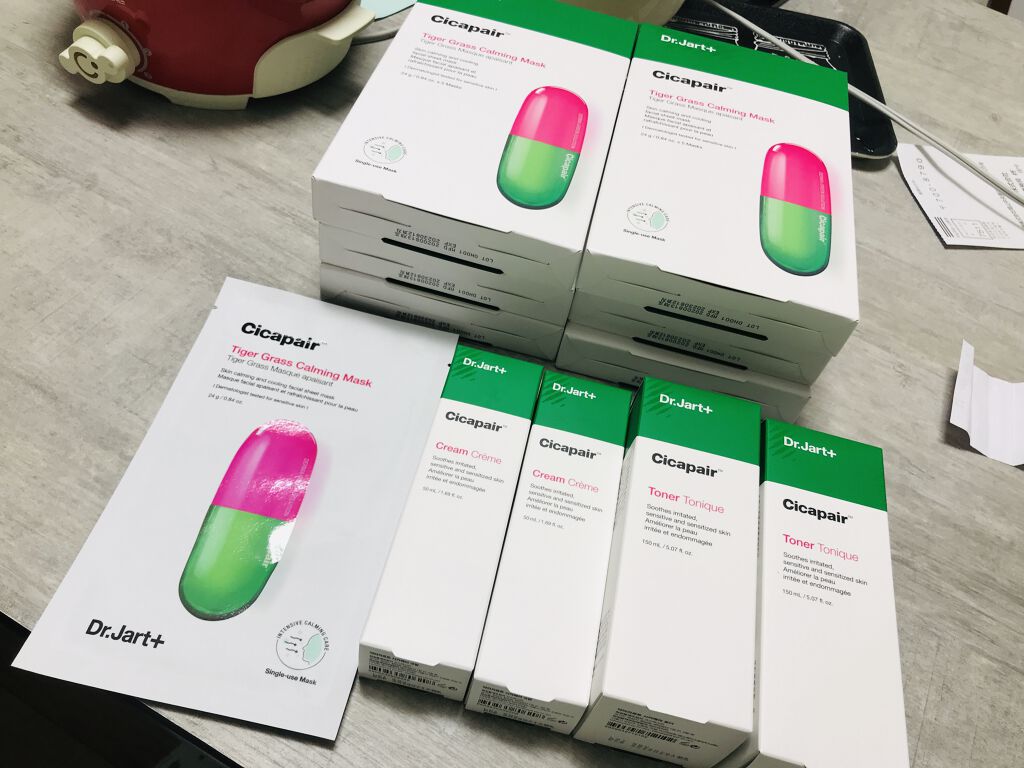 ドクタージャルト Cicapair Calming Mask/Dr.Jart＋/シートマスク・パックを使ったクチコミ（1枚目）