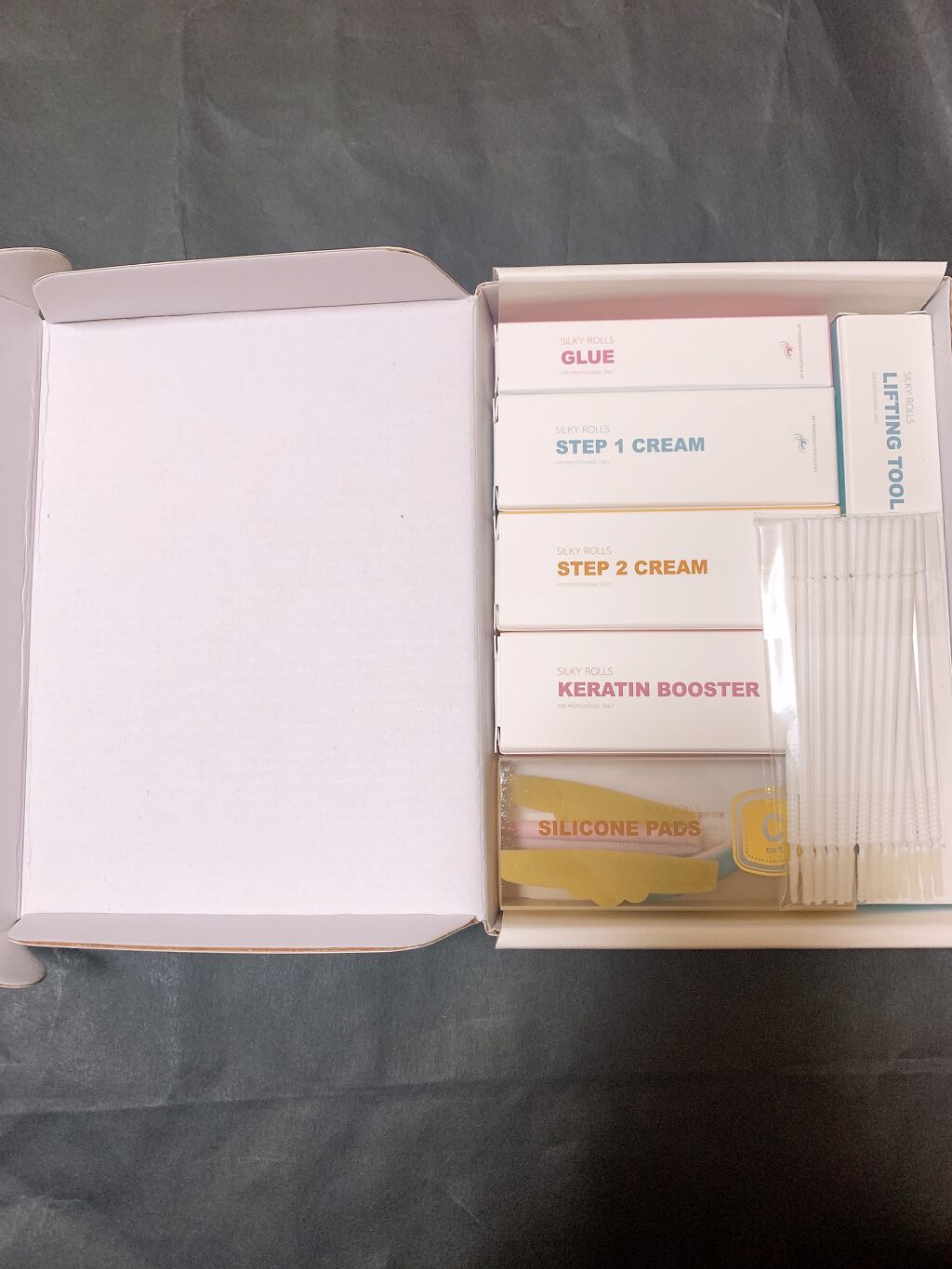 セルフまつ毛パーマキット/シルキーロールズ/その他キットセットを使ったクチコミ（2枚目）