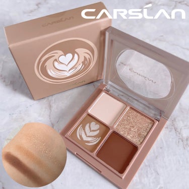 CARSLAN ミルクコーヒーアイシャドウパレットのクチコミ「⁡
ご覧くださりありがとうございます♡
⁡
\プチプラ中国コスメ🇨🇳/
#CARSLAN
☑︎.....」（1枚目）