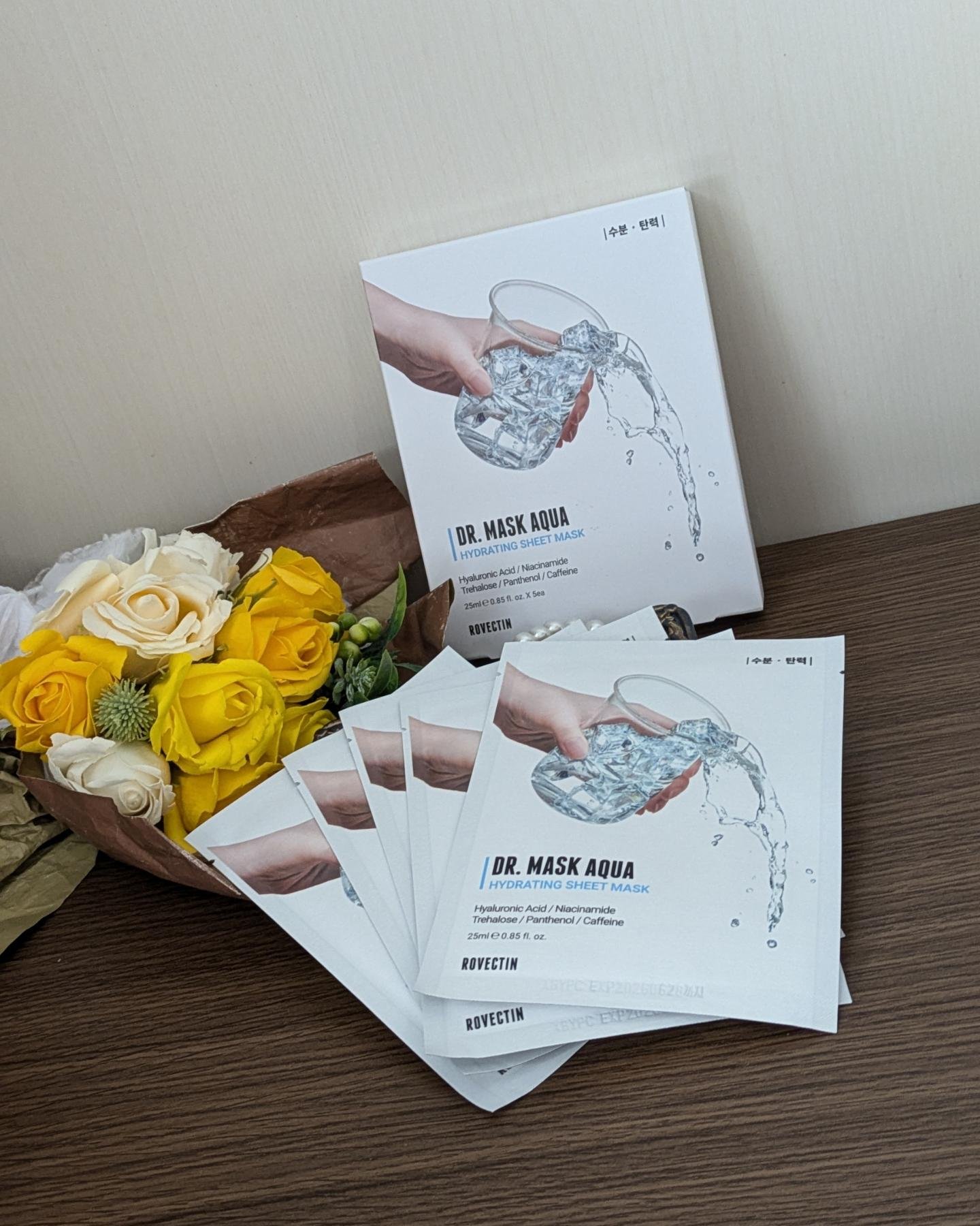 AQUAワンショットマスク/ロベクチン/シートマスク・パックを使ったクチコミ（2枚目）