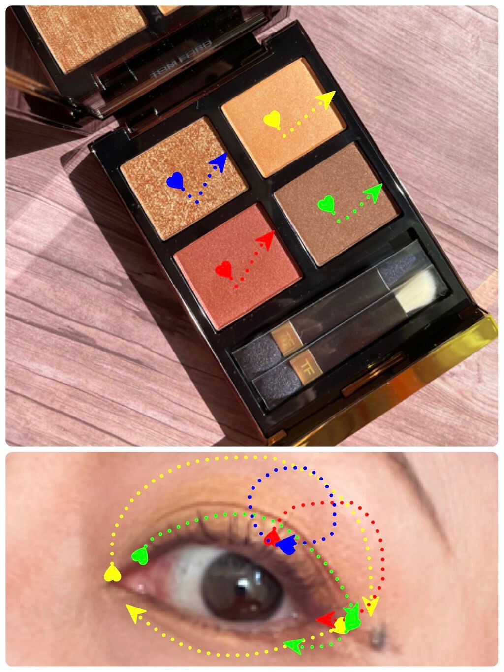 アイ カラー クォード/TOM FORD BEAUTY/アイシャドウパレットを使ったクチコミ(3枚目)