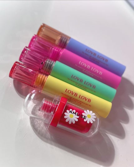 ジェルフィットティント/AMUSE/リップティントを使ったクチコミ(6枚目)