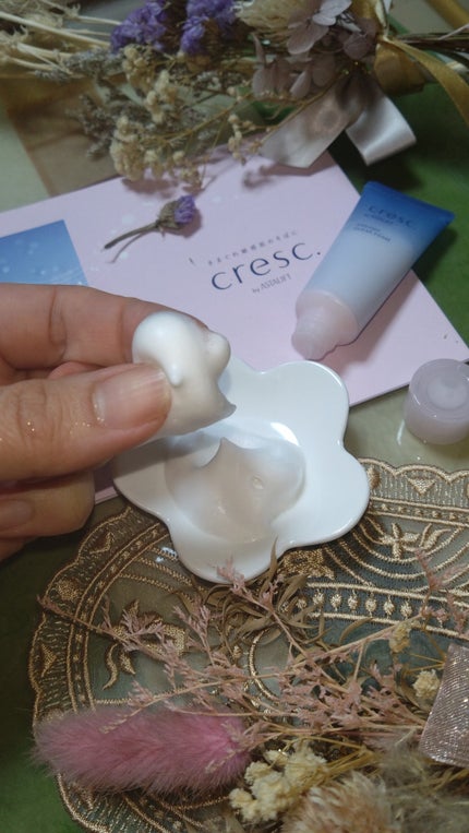 クリーミー クリアフォーム/cresc. by ASTALIFT/洗顔フォームを使ったクチコミ(1枚目)