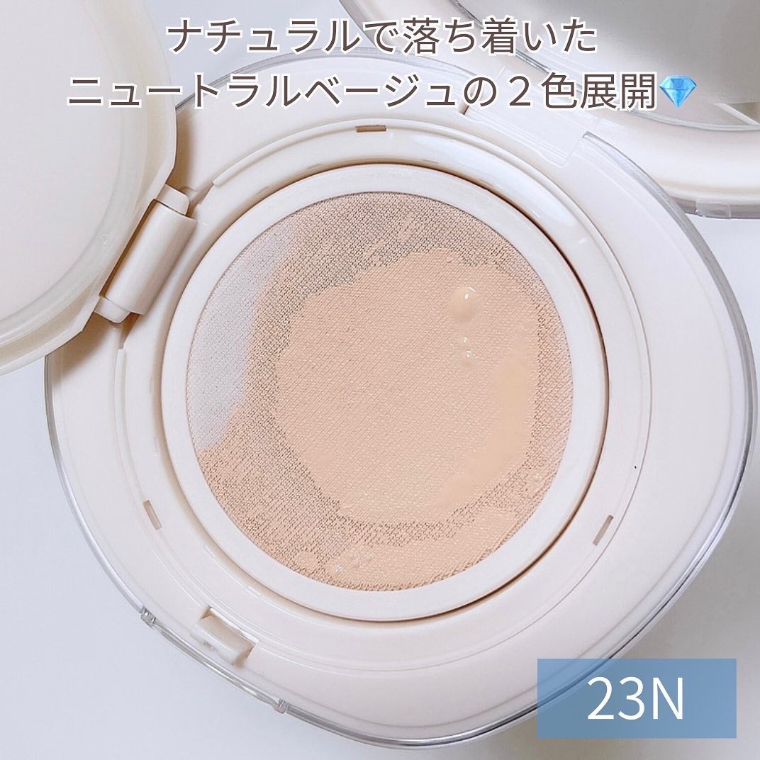 ブリージンググロークッション/Healus/クッションファンデーションを使ったクチコミ(6枚目)