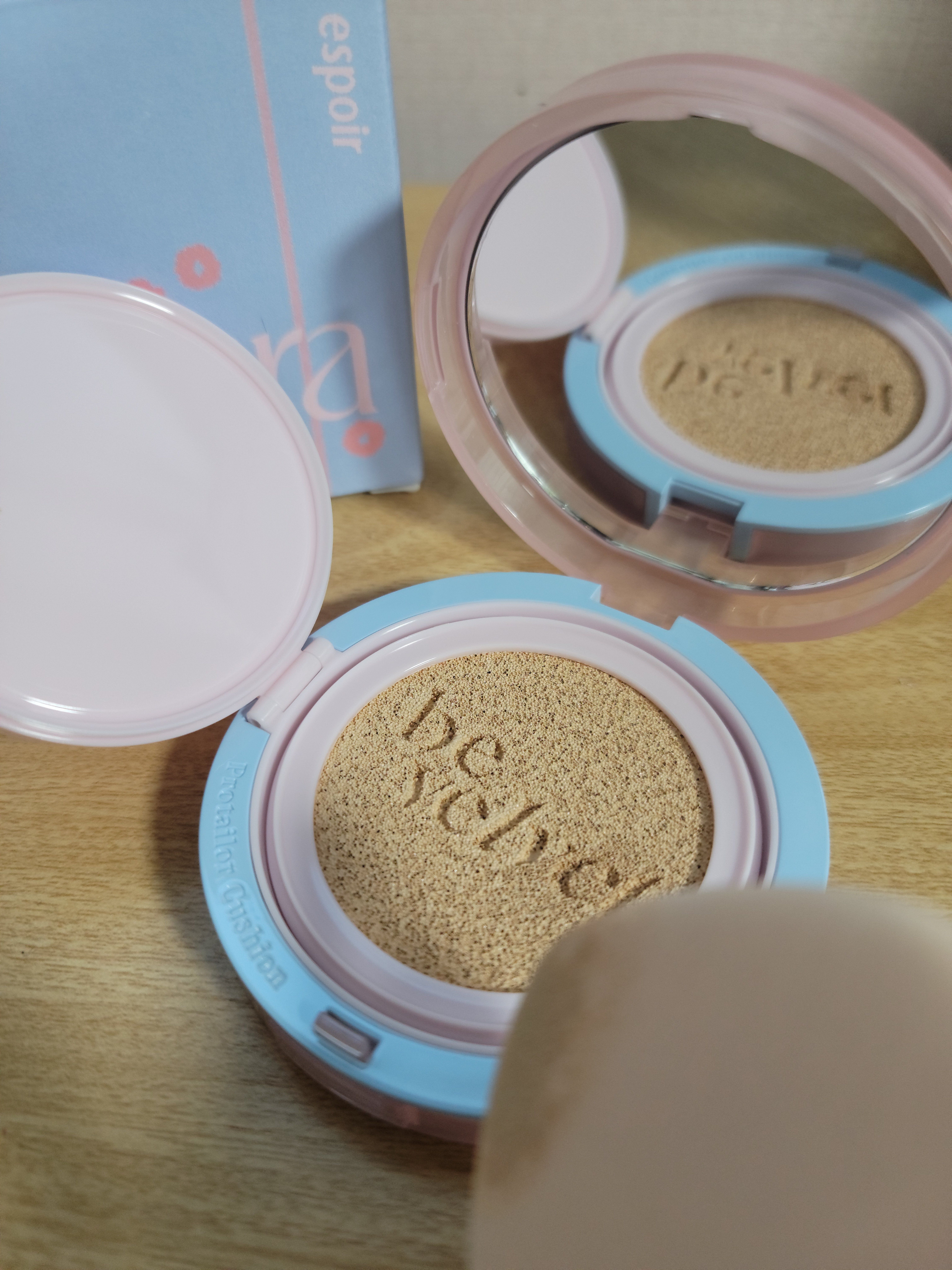 プロテーラービーベルベットカバークッション/espoir/クッションファンデーションを使ったクチコミ（3枚目）