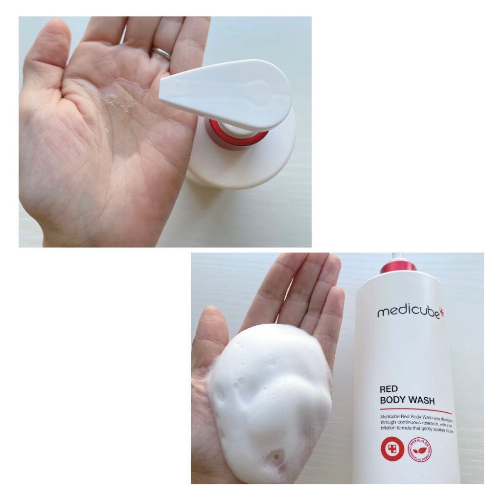 レッドボディーウォッシュ/MEDICUBE/ボディソープを使ったクチコミ(2枚目)