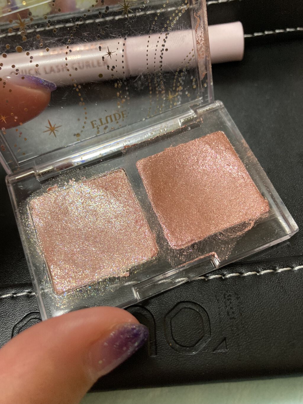 グリッタースノー エアームースアイズパレット フローズン/ETUDE/アイシャドウパレットを使ったクチコミ（1枚目）