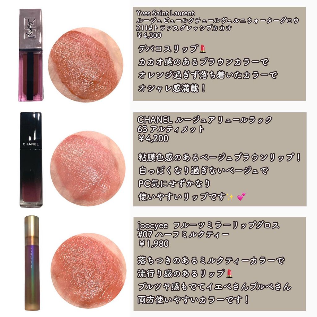 ジューシーラスティングティント/rom&nd/リップティントを使ったクチコミ（3枚目）