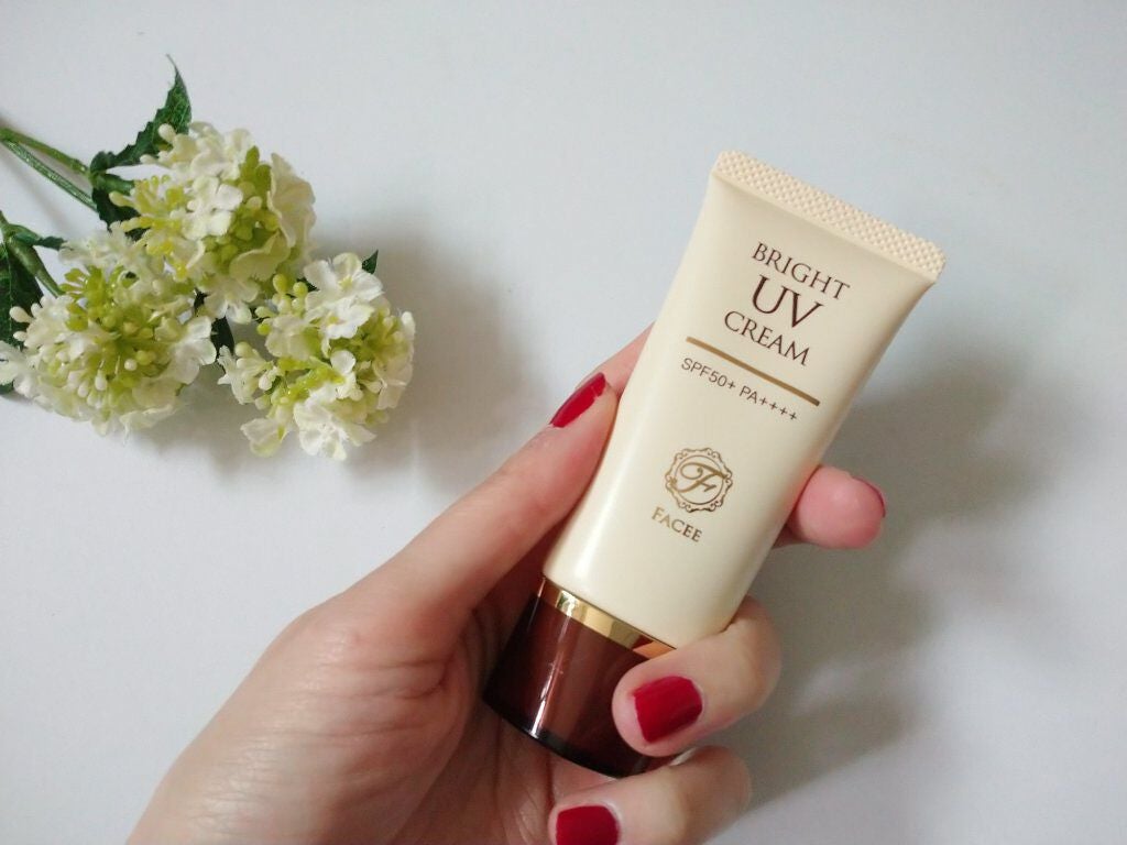 ブライトUVクリーム/Facee/日焼け止めクリームを使ったクチコミ(1枚目)