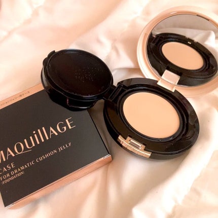ドラマティッククッションジェリー/マキアージュ/クッションファンデーションを使ったクチコミ(1枚目)