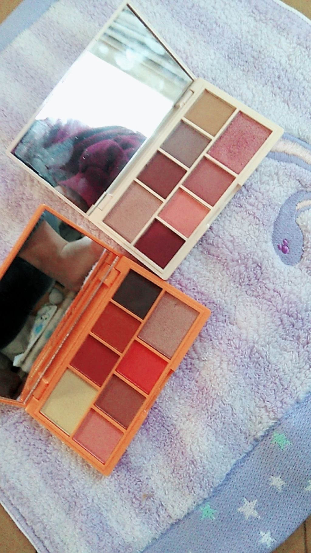 ミニチョコレートアイシャドウパレット/MAKEUP REVOLUTION/アイシャドウパレットを使ったクチコミ(4枚目)