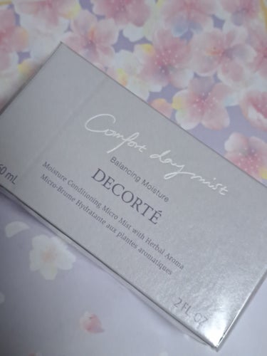 DECORTÉ コンフォート　デイミスト　バランシング　モイスチュアのクチコミ「DECORTÉ
コンフォート　デイミストバランシング　モイスチュア  
 
乾燥対策に美容部員.....」（2枚目）