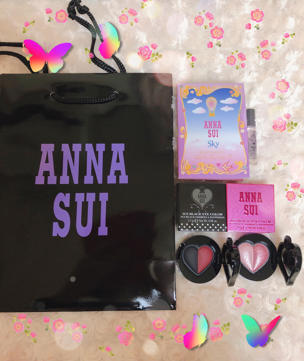 スイ ブラック アイカラー/ANNA SUI/アイシャドウパレットを使ったクチコミ（1枚目）