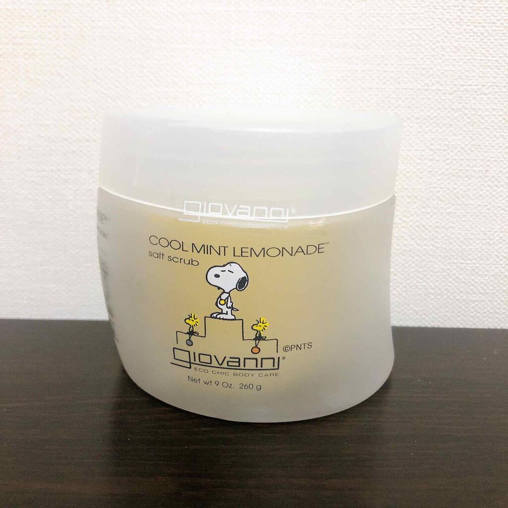 ジョヴァンニ ソルト ボディスクラブ クールミント/giovanni/ボディスクラブを使ったクチコミ(3枚目)