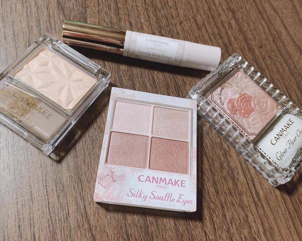 ハイライター/キャンメイク/パウダーハイライトを使ったクチコミ（1枚目）