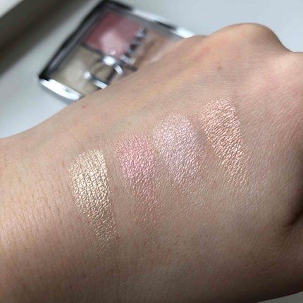 ディオール バックステージ フェイス グロウ パレット/Dior/ハイライトを使ったクチコミ(4枚目)