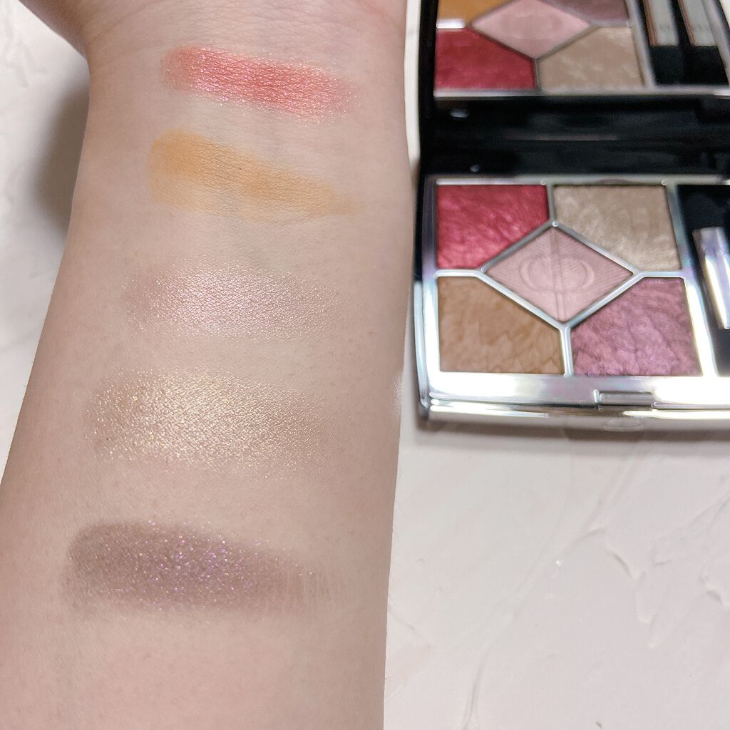 サンク クルール クチュール＜バーズ オブ ア フェザー＞ 659 アーリー バード/Dior/アイシャドウパレットを使ったクチコミ（3枚目）